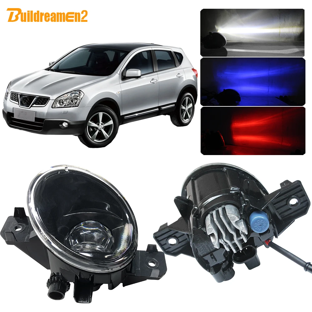 Buildreamen2 для Nissan Qashqai 2007 2008 2009 2010 2011 2012 2013 автомобиля H11 светодиодный светильник