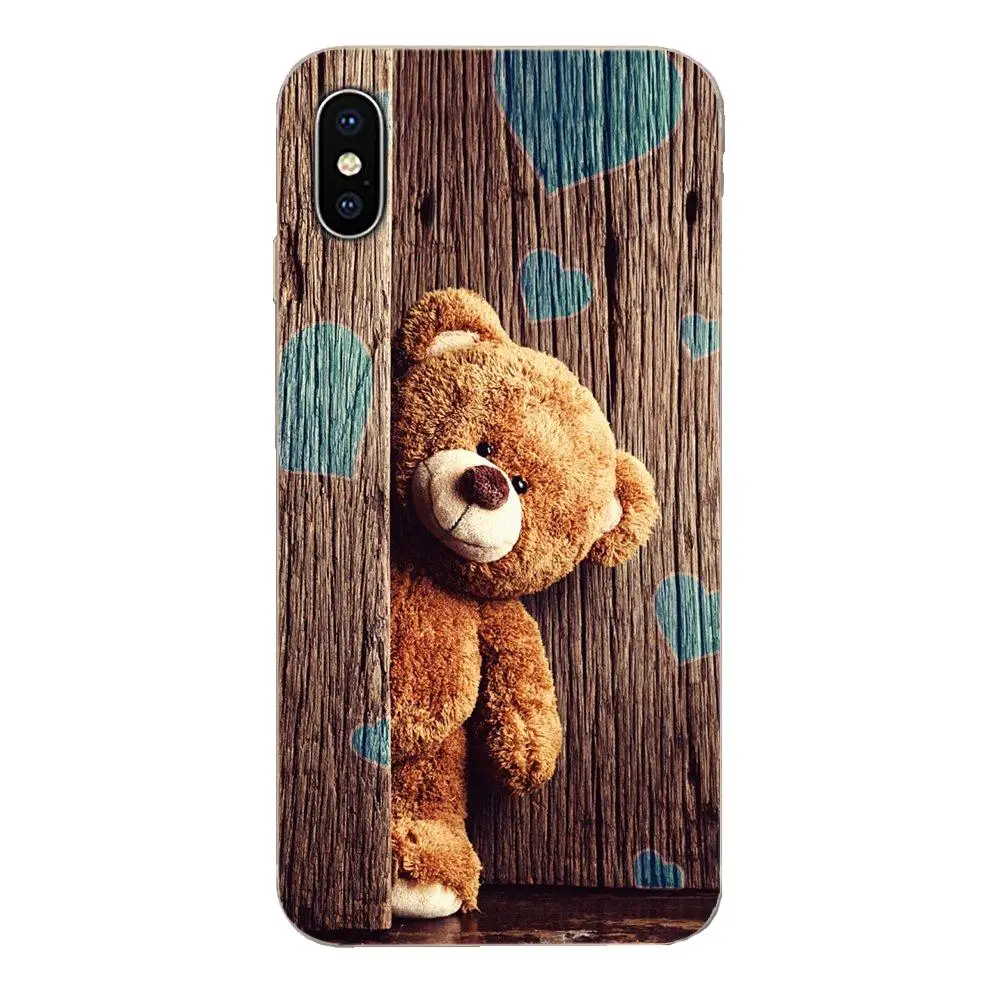 Милый мягкий чехол Тедди из ТПУ для Xiaomi Redmi Note 2 3 3S 4 4A 4X 5 5A 6 6A Pro Plus | Мобильные