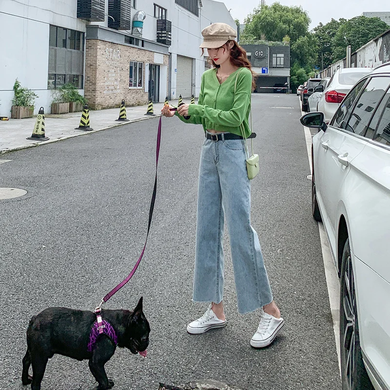 

CMAZ Jeans For Women Korean Style