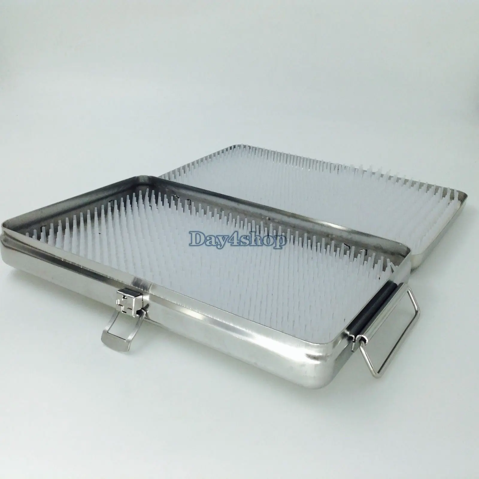 

1pc sterilization tray box case double tray ophthalmic eye surgical instrument