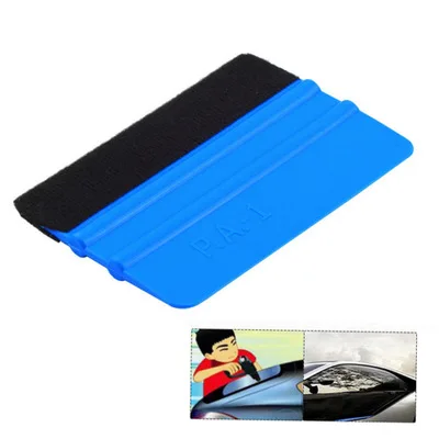 

200pcs/ Lot Pro Felt Edge Squeegee Vinyl Car Van Bike Wrap Wrapping spatula Tool Scraper Car Wrap Applicator PROTWRAPS