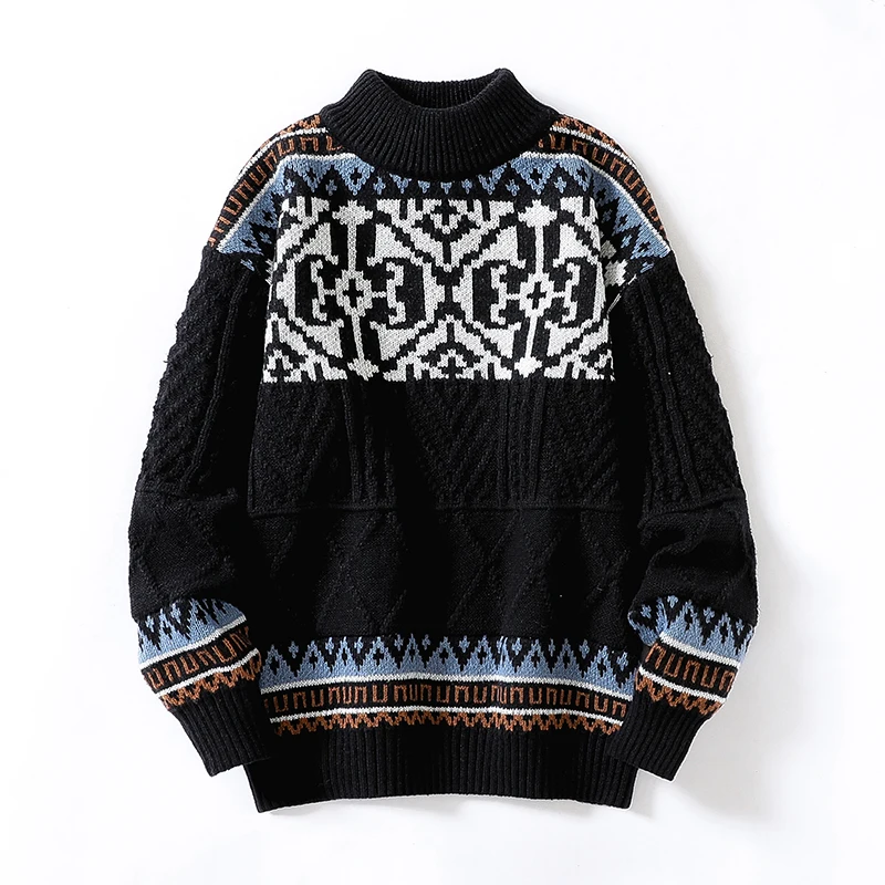 Aelfric Eden-suéter de manga larga para hombre, jerseys informales de gran tamaño, Hipster