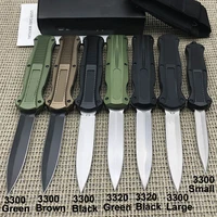 oem bm 3300 straight knife otf outdoor tactical survival hunting knife d2 blade aluminum alloy handle edc tools kitchen knves