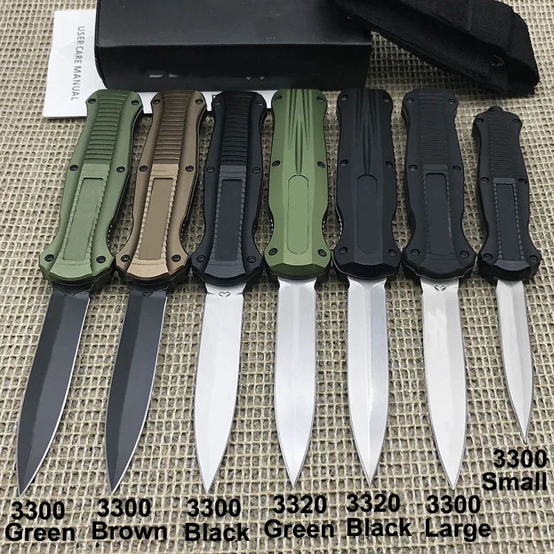 Прямой нож OEM BM 3300 OTF тактический охотничий для выживания на природе лезвие D2
