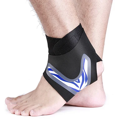 Tobilleras, Регулируемый Вес лодыжки, Спортивная, эластичная, для бега, баскетбола, лодыжки, бандаж, tornozeleira esporte, Спортивная поддержка лодыжки - Цвет: Blue Right