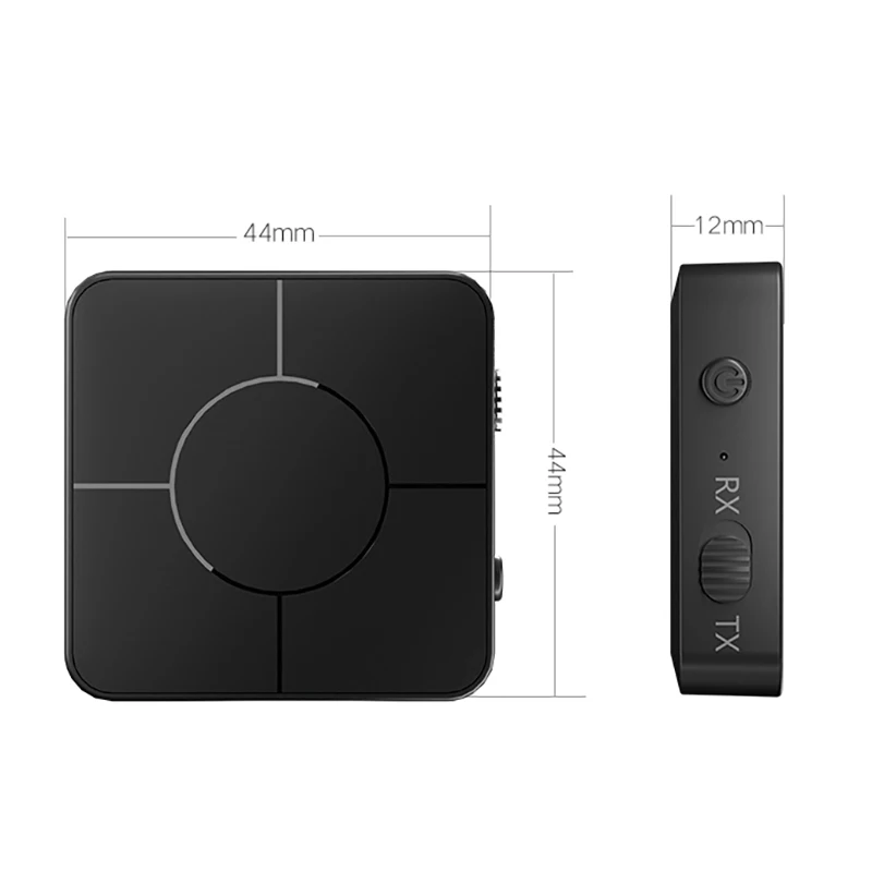 

Bluetooth 5.0 o Receiver Transmitter 3.5mm AUX Jack RCA USB Stereo Wireless Adapter with Mic for Car TV PC Headphone