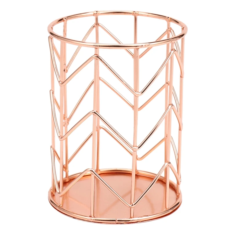 

Pen Holder, Makeup Brush Holder Wire iron Pencil Holder Desk Accessories