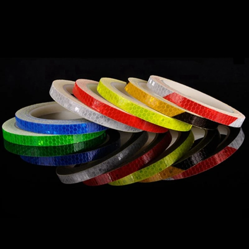 Светоотражающая лента светящаяся велосипедная Предупреждение от столкновений