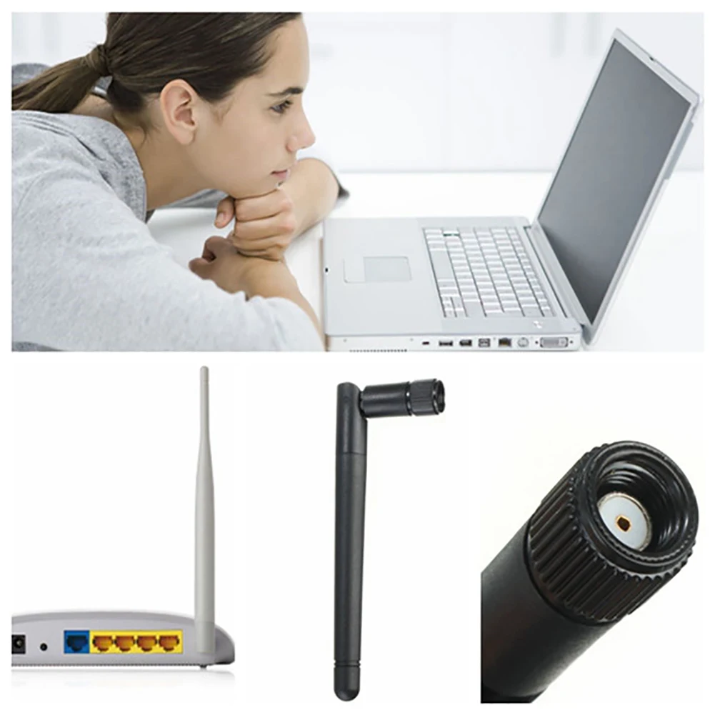 Антенна 2 4 ГГц Wifi всенаправленная 3dbi усиление Rp Sma Коннектор усилитель