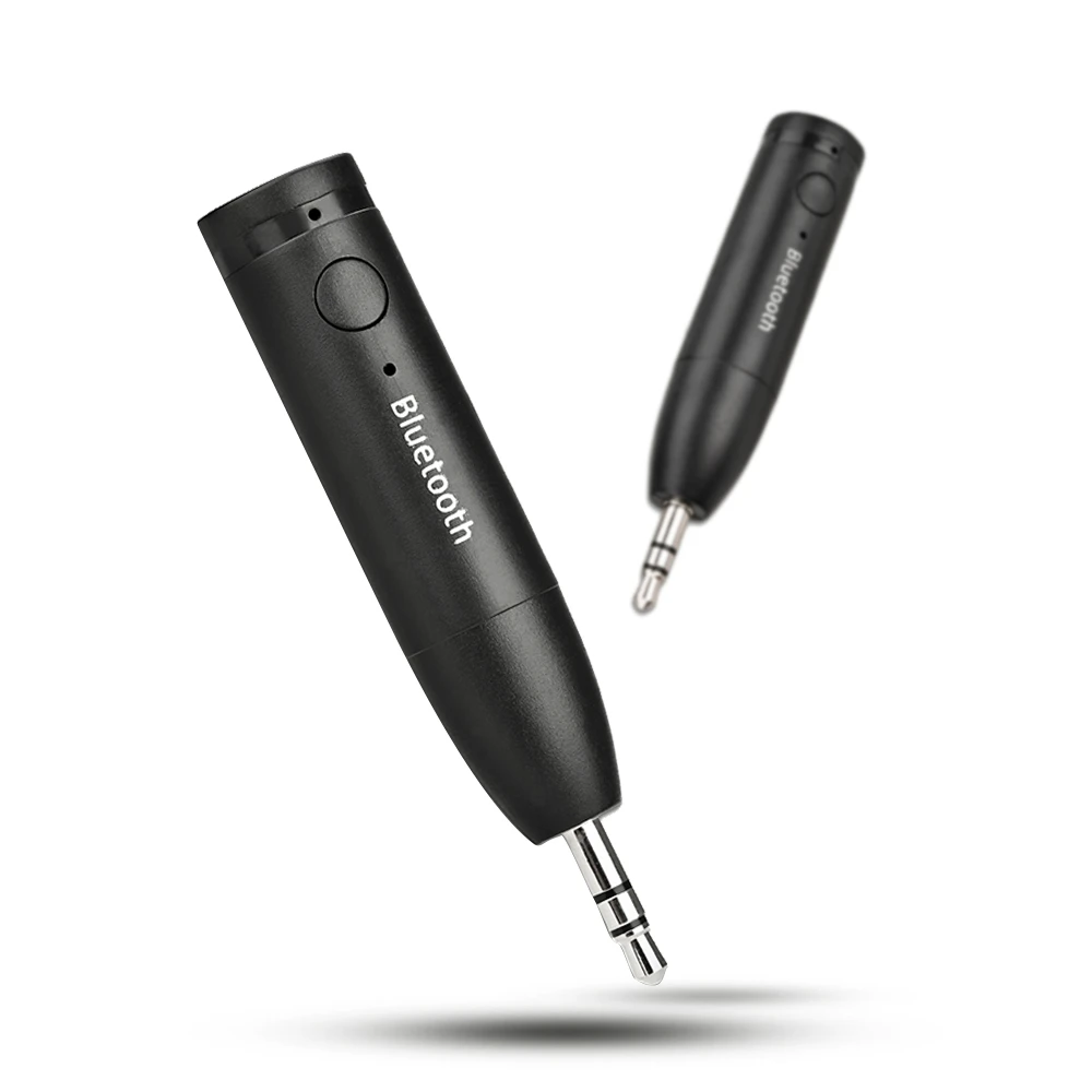 

Bluetooth 5.0 Car Kit Mini 3.5mm Jack AUX Handsfree Stereo Music Audio Receiver Adapter for Car Headphone Speaker
