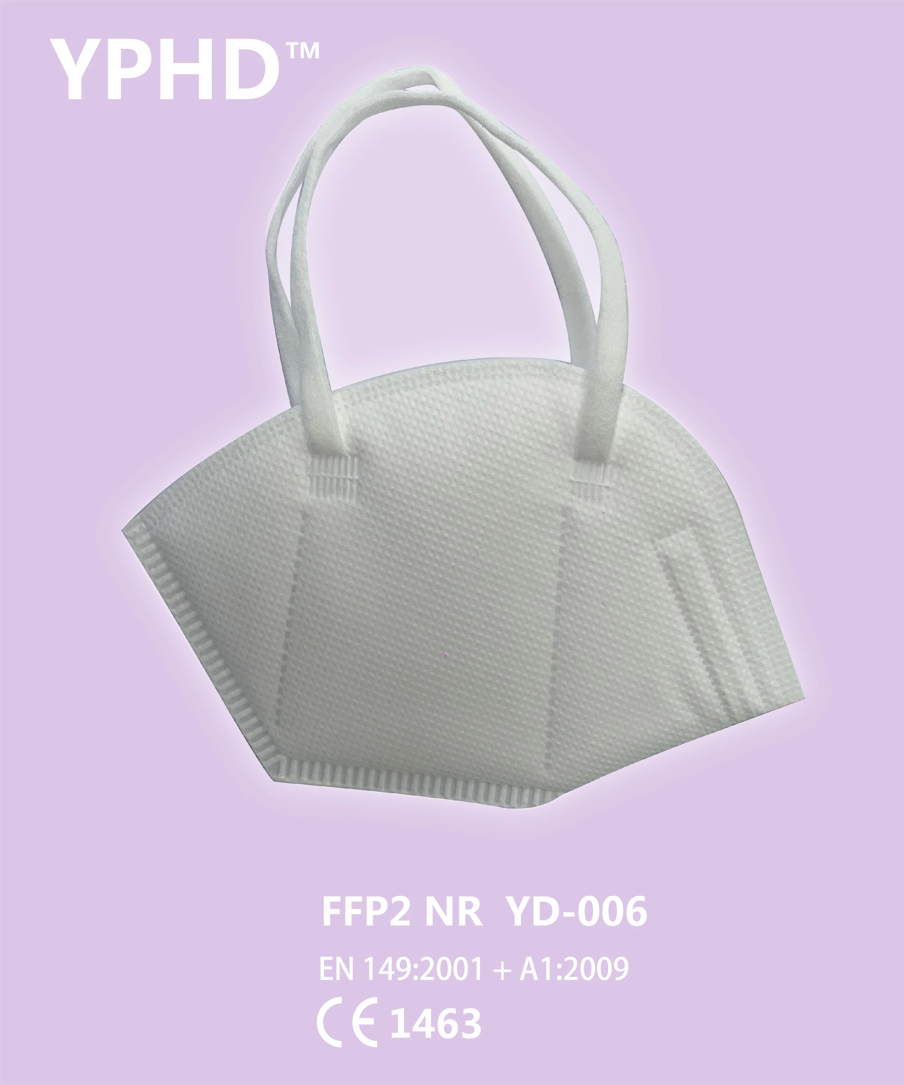 

YPHD Wholesale CE certificatied 5 ply earloop FFP2 kids dust masques disposable baby face mask