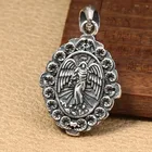 Креативная подвеска в виде медали арчангеля Габриэля, мужское и женское ожерелье, классическое модное повседневное украшение для вечеринки, подарок