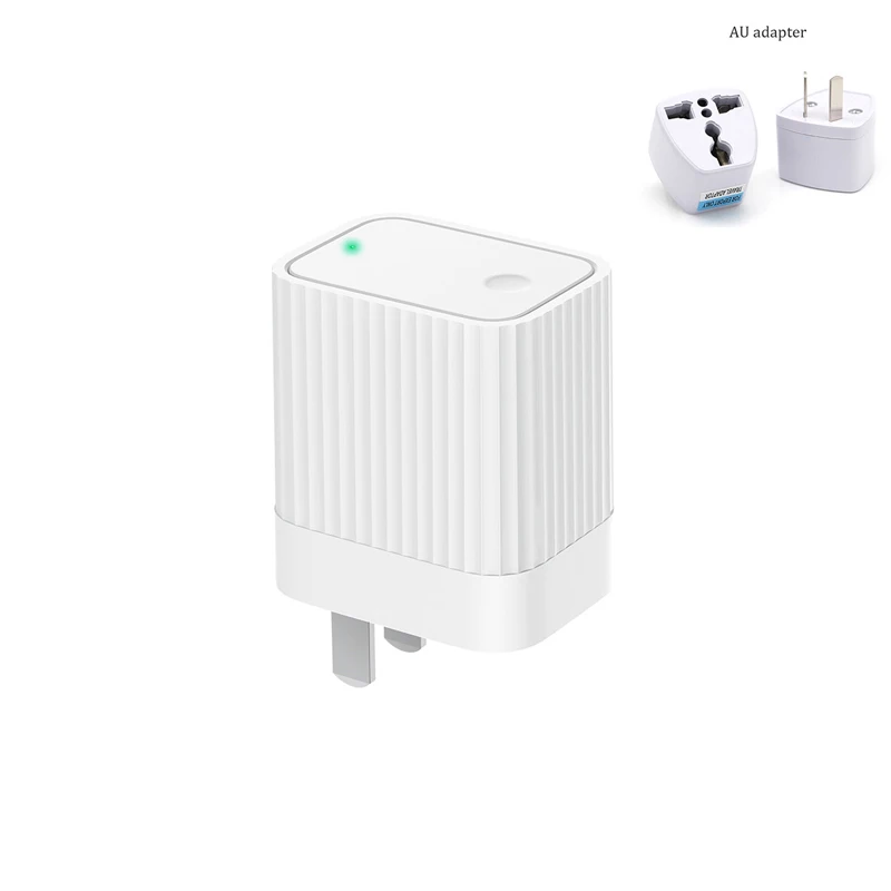 Add AU Adapter Xiaomi Cleargrass Smart Bluetooth/wifi-шлюз концентратор Работает с приложением Mijia Bluetooth устройство «умный дом» датчик шлюз - Цвет: Add AU Adapter