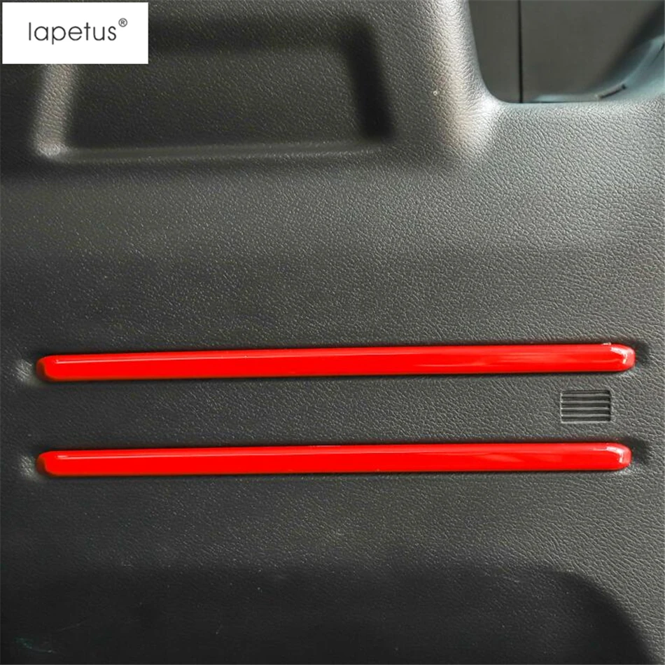 Аксессуары Lapetus, подходят для Jeep Wrangler JL ABS задний багажник, Задняя Крышка багажника, коробка, Декоративная полоса, Формовочная крышка, комплект, отделка