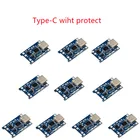 10 шт. 5 в 1 а Micro USB 18650 литиевая батарея зарядная плата модуль зарядного устройства + Защита двойной функции TP4056