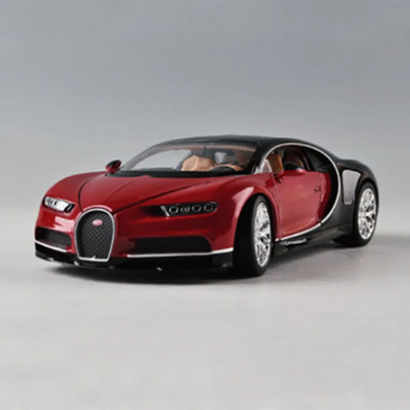 1:24 горячая Распродажа, модель автомобиля, игрушки Bugatti Chiron, литье под давлением, Roadster, автомобиль, W, оригинальная коробка, F, для детей, для мужчин, рождественские подарки, коллекции