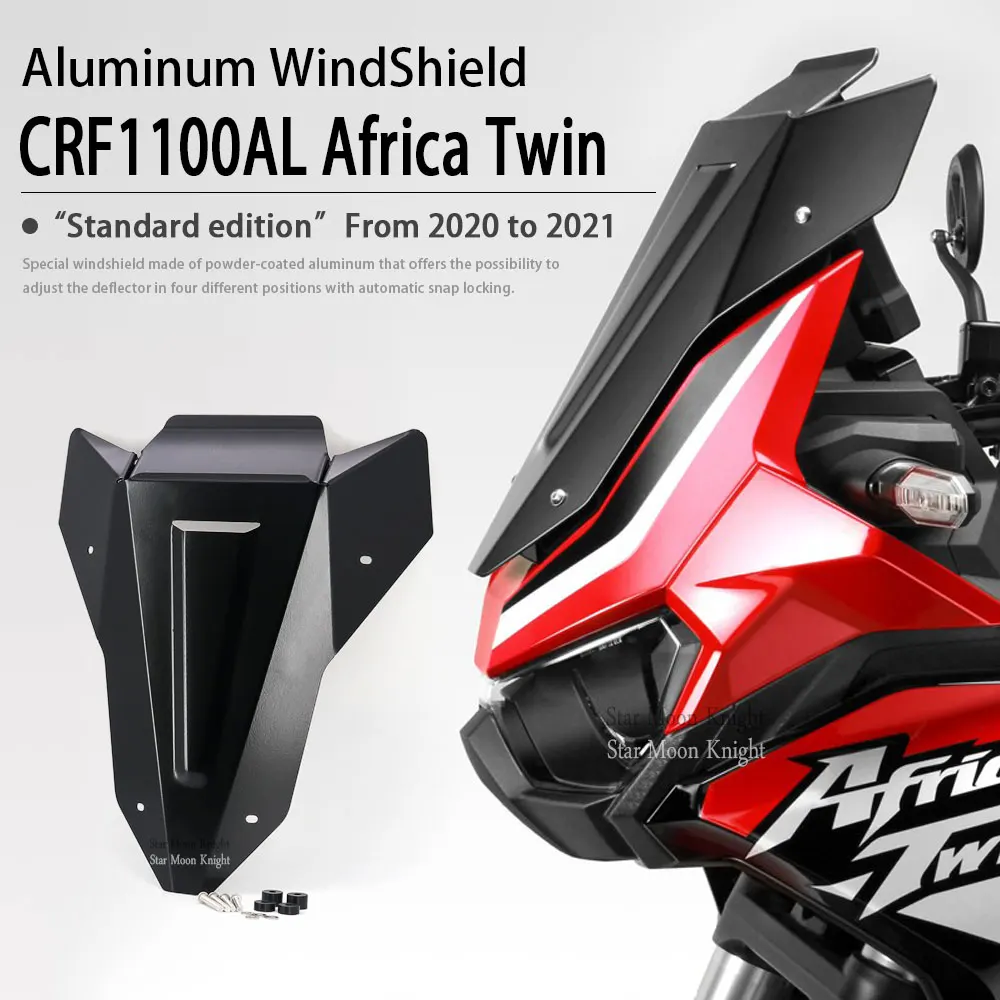 

For Honda africa twin 1100 CRF1100L Africa Twin CRF1100 L STANDARD Motorcycle windshield wind deflector windscreen shield screen