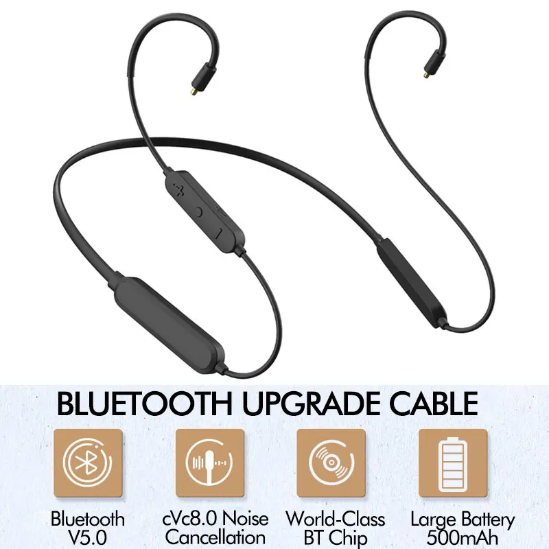 Наушники-вкладыши QCC5125 для спорта игровые наушники-вкладыши с поддержкой Bluetooth 500