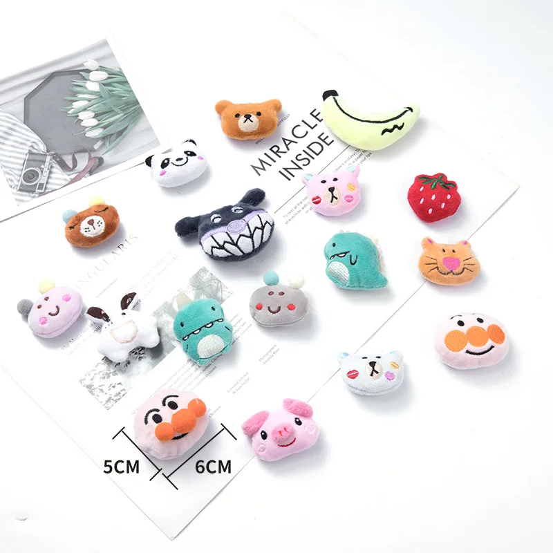 10 шт./лот плюшевые детские носки и перчатки с аппликацией в виде головы