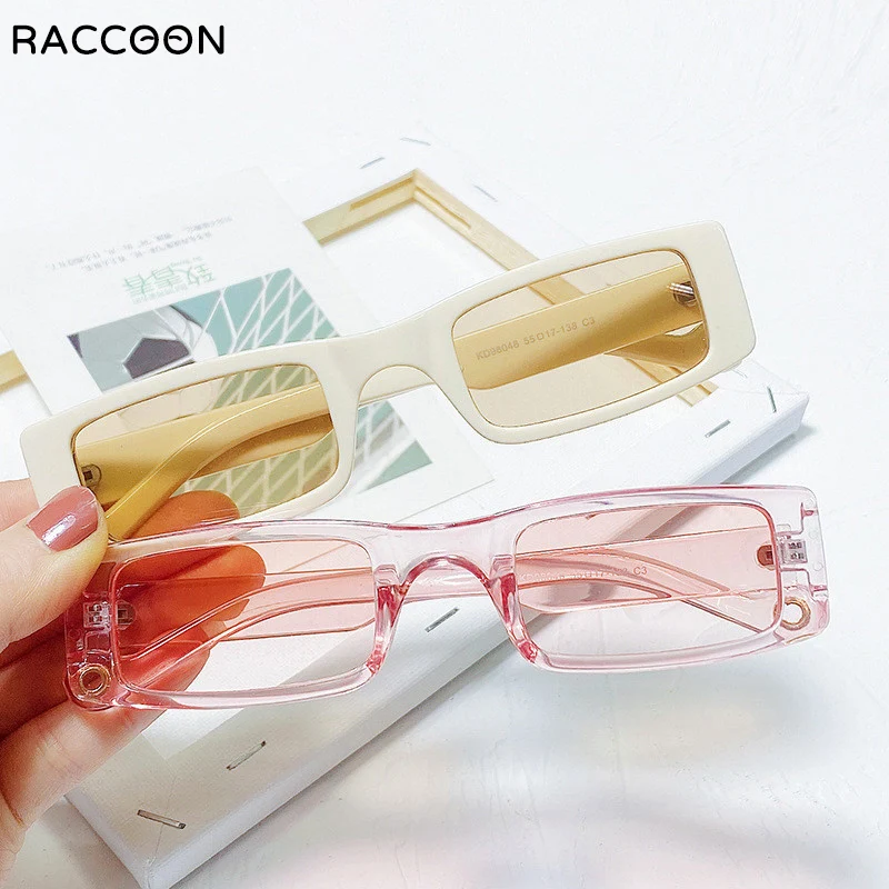 Солнцезащитные очки женские прямоугольные в готическом стиле стимпанк UV400 для