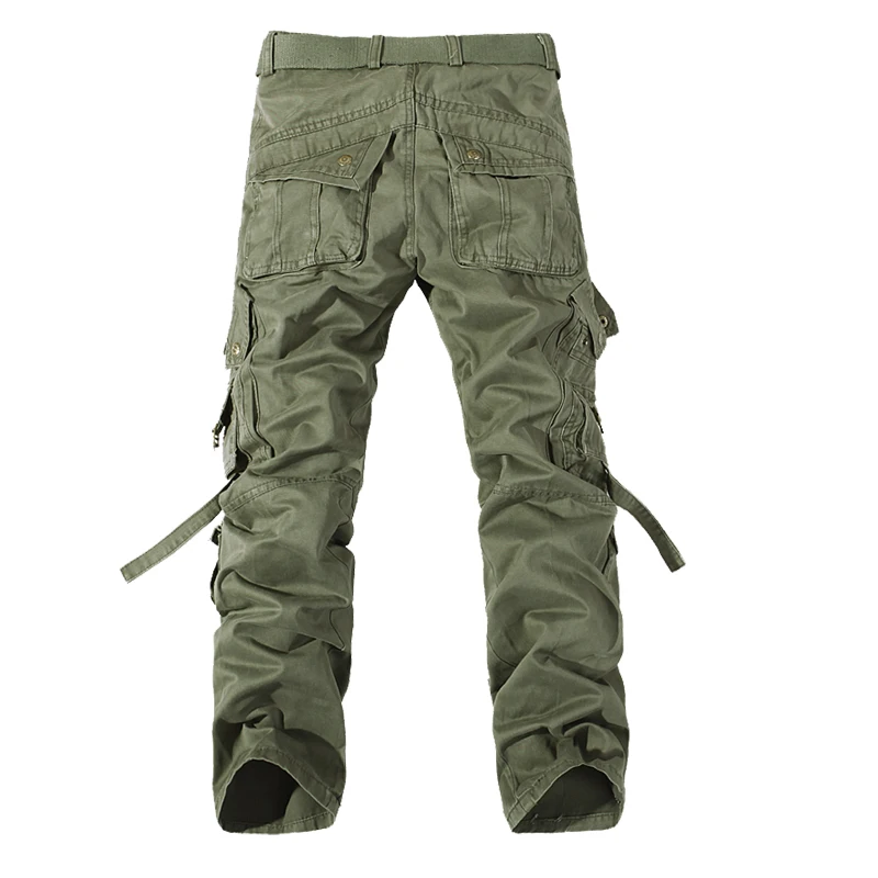 2022 Fashion Military Cargo Pants Mens Trousers Overalls Casual Baggy Army Cargo Pants Men Plus Size Multi-pocket Tactical Pants