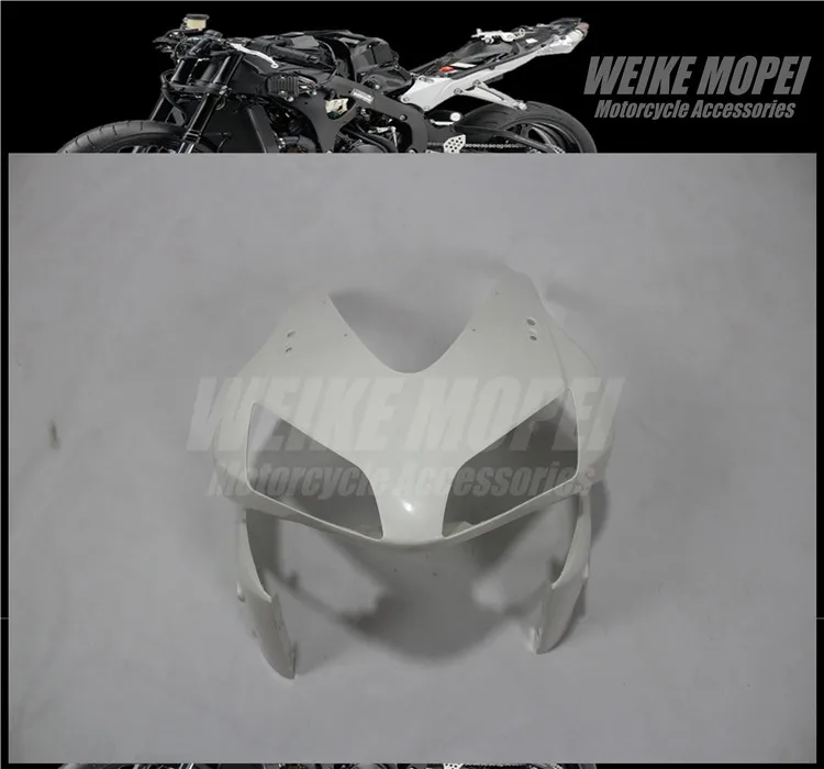 

Unpainted Front Upper Fairing Headlight Cowl Nose Panlel Fit For HONDA CBR600RR 2003 2004