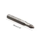 D08D 10 шт. 28 мм набор магнитных металлических прецизионных отверток PH00 PH0 Z1 Z0 3,0 2,0 T5 T4 1,0 многофункциональная Шестигранная звездообразная головка