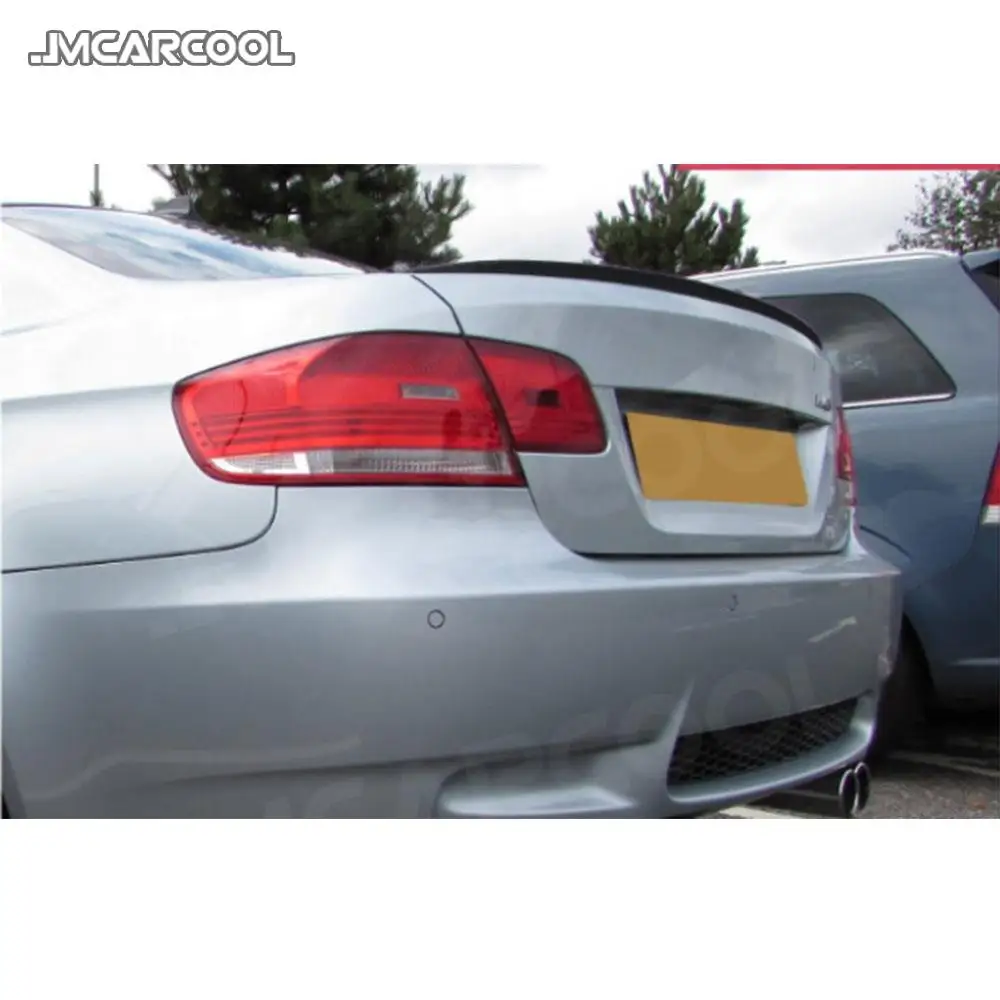 Высокое качество углеродное волокно задний спойлер крыло автомобиля украшение