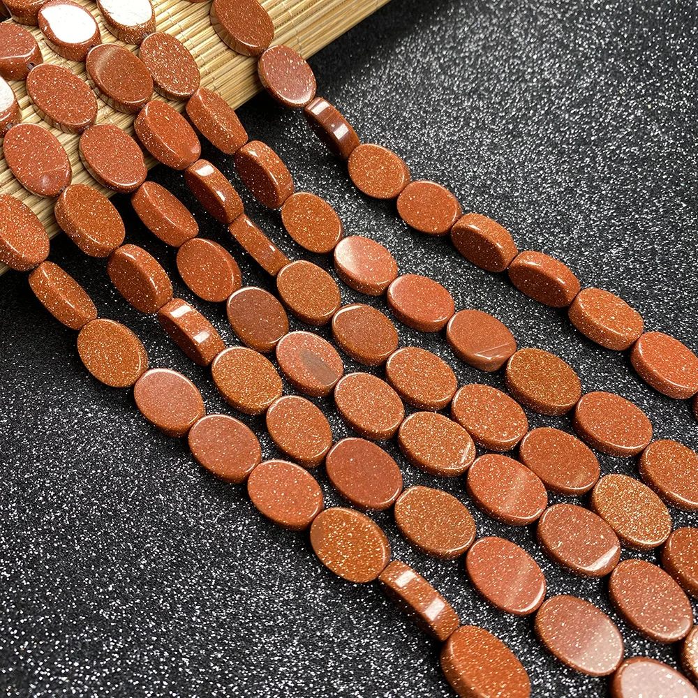 

Natural Stone Flat Egg Shape Malaysian Jades Sodalite Beads for Jewelry Making Bracelet Necklace Size 10x14mm Length 40cm