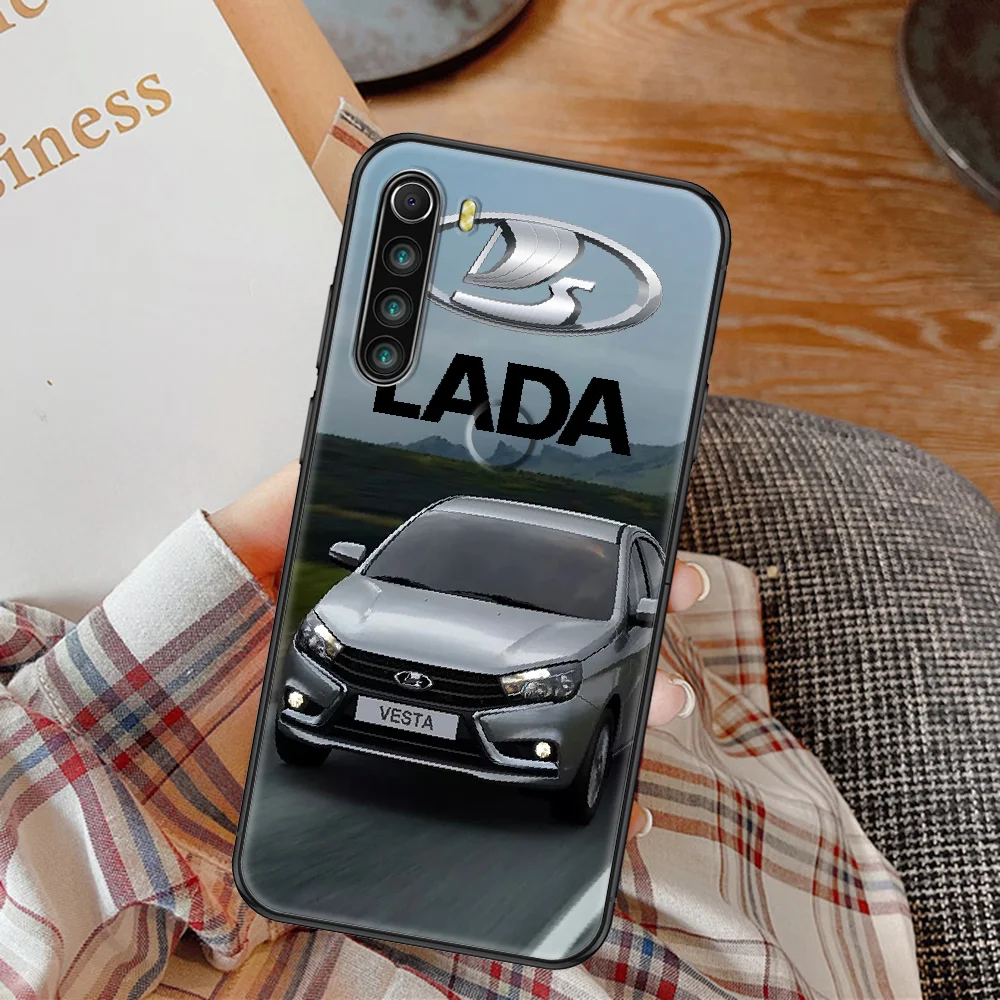 Чехол для телефона с русским логотипом автомобиля Лада Xiaomi Redmi Note 7 8 9 10 7A 8T 9A 9T 9S 10S