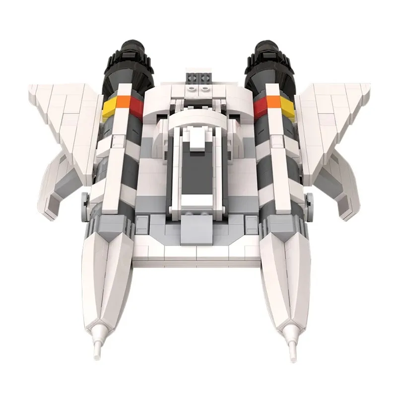 

High-Tech Spaceship MOC Star Fighter 2.0 Spacecraft City Space Station Ship Model Building Blocks High-Tech Toy For Boy