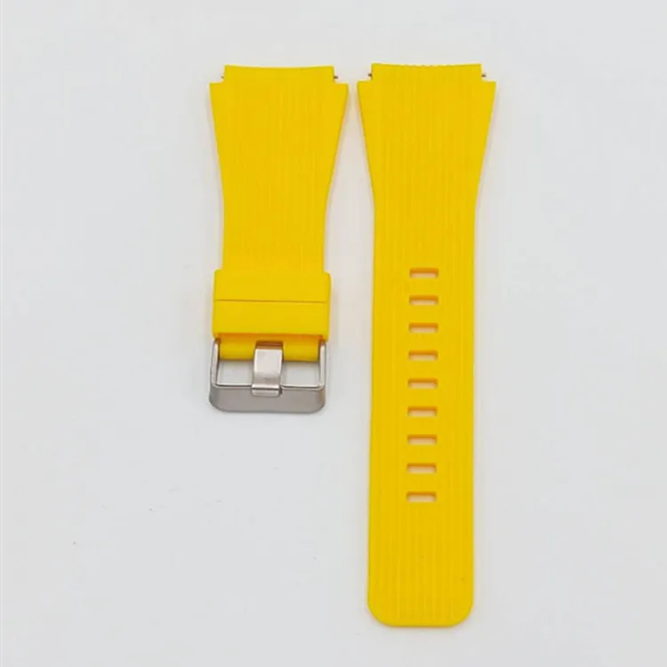 Yellow Для Huami Amazfit GTR 47 мм спортивный силиконовый ремешок 22 мм ремешок для часов резиновый браслет ремень ремешок для Xiaomi Huami Amazfit 2 2S - Цвет ремешка: Yellow
