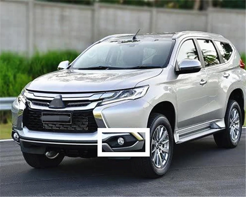 2 шт. Автомобильный светодиодный светильник для Mitsubishi Pajero Sport 2016 2017 2018 2019 дневной