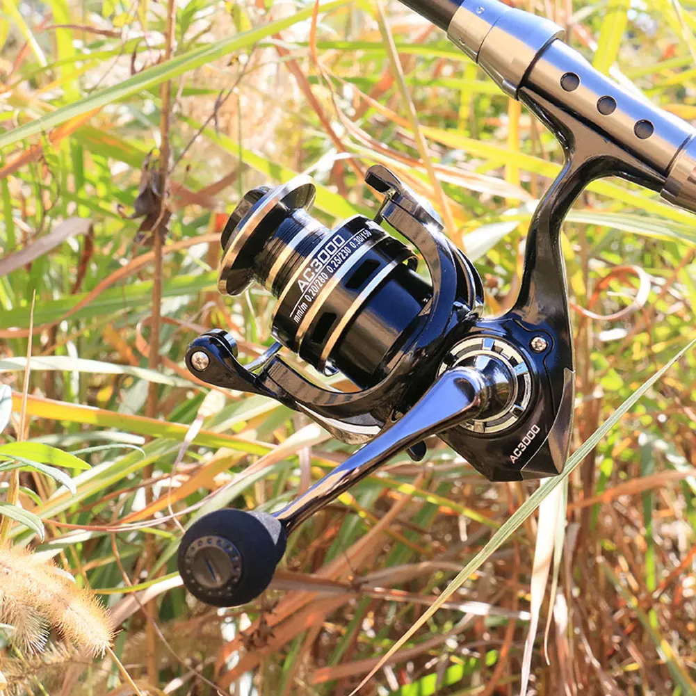 

All-Metal 5.2:1 AC2000-7000 Rocker Fishing Reel Spool Spinning Reel sea fishing Accessories wheel 5KG Max Drag Stainless Steel