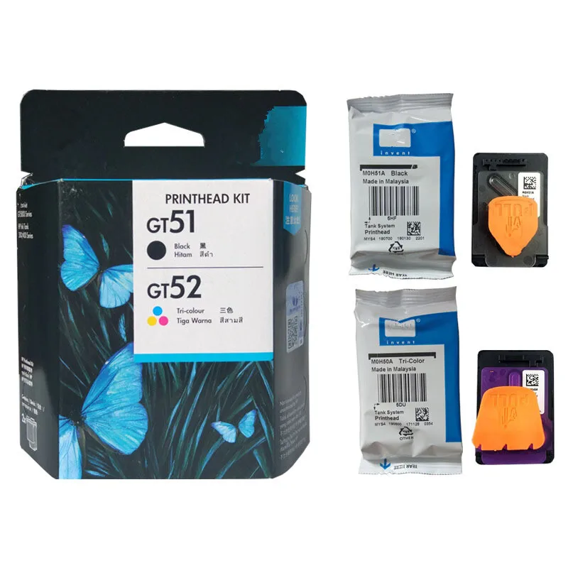 Картридж для принтера HP GT51/GT52/M0H50A/M0H51A 310/410/318/319/418/GT5800/GT5810/GT5820 HP|Чернильные