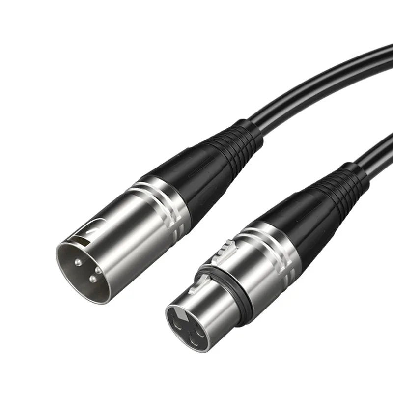 

1M-20M XLR Male to Female Cable Canon Shielded Digital Cables For audio Mixer Amplifiers C117 Extension Mikrofon Cable RCA Line