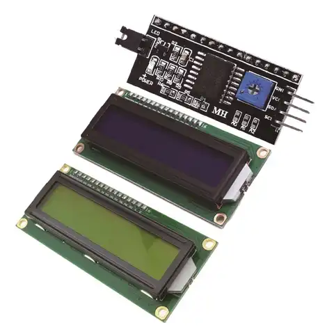 Модуль IIC/I2C 1602 с синим зеленым ЖК-экраном для arduino 1602 For UNO r3 mega2560 LCD 1602, 1 шт./лот