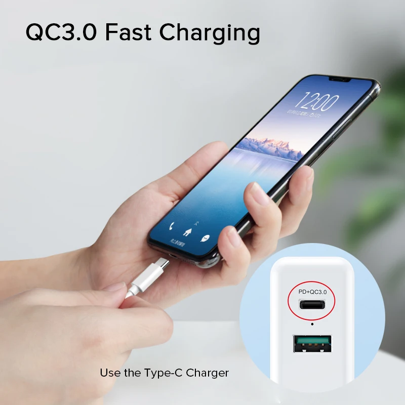 Кабель SUPTEC USB Type C на для Samsung Galaxy S10 S9 Xiaomi 60 Вт PD QC3.0
