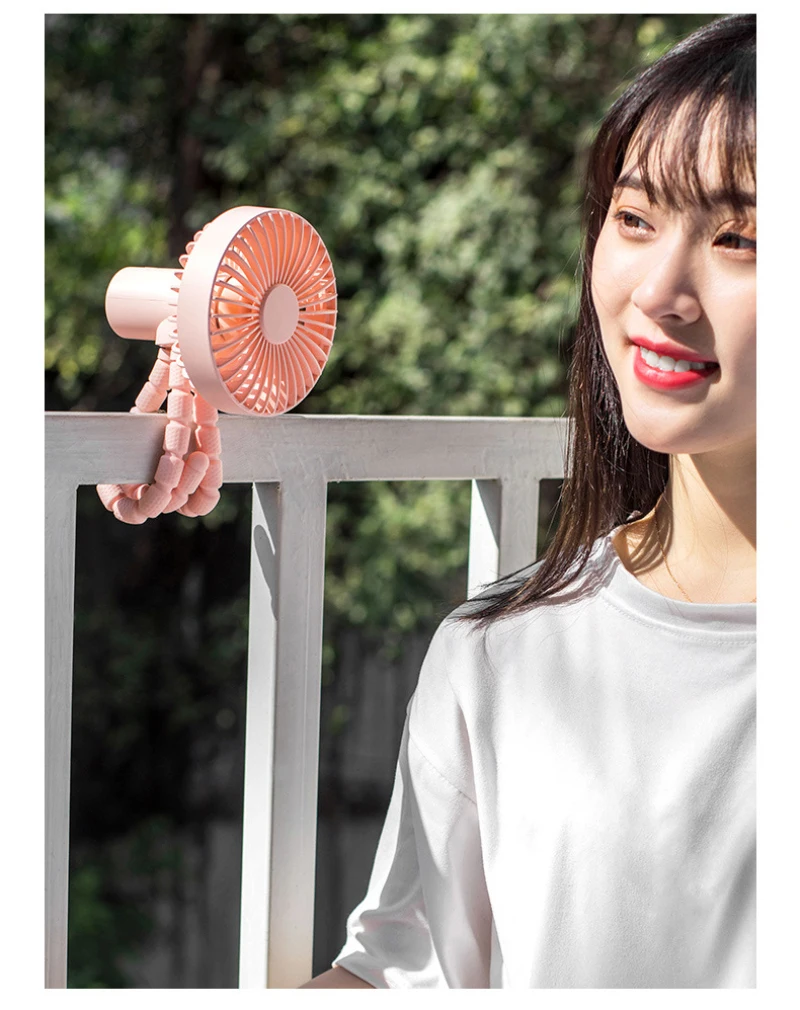 Охладитель воздуха мини штатив Трипод вентилятор с 1800 мА/ч Батарея Портативный