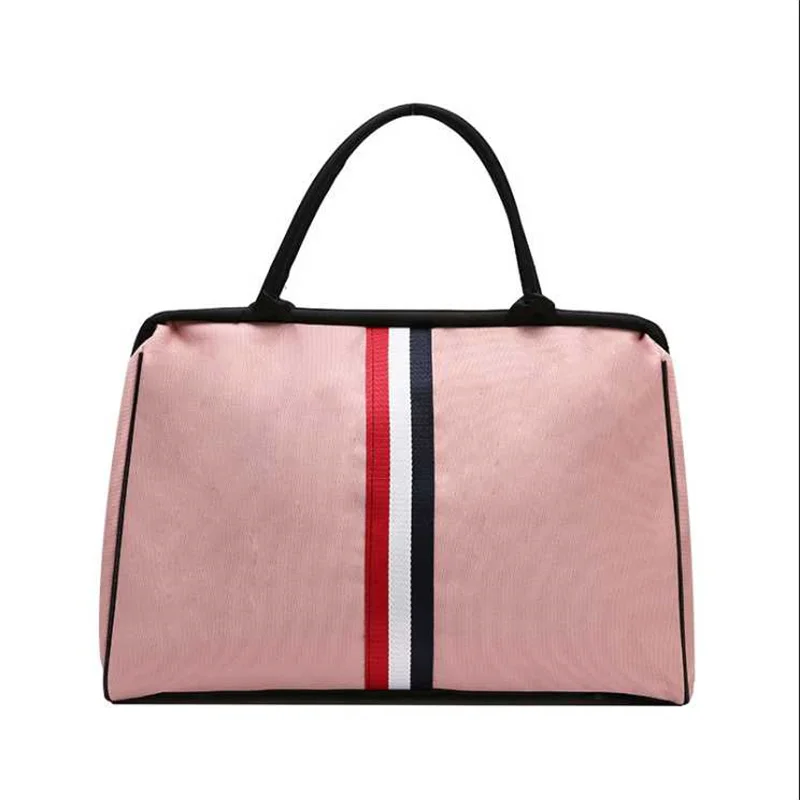 Travel Bag Women's Hand Waterproof Luggage Bag Large-capacity Clothing Bag Light Short-distance Travel Bag Fitness Bag