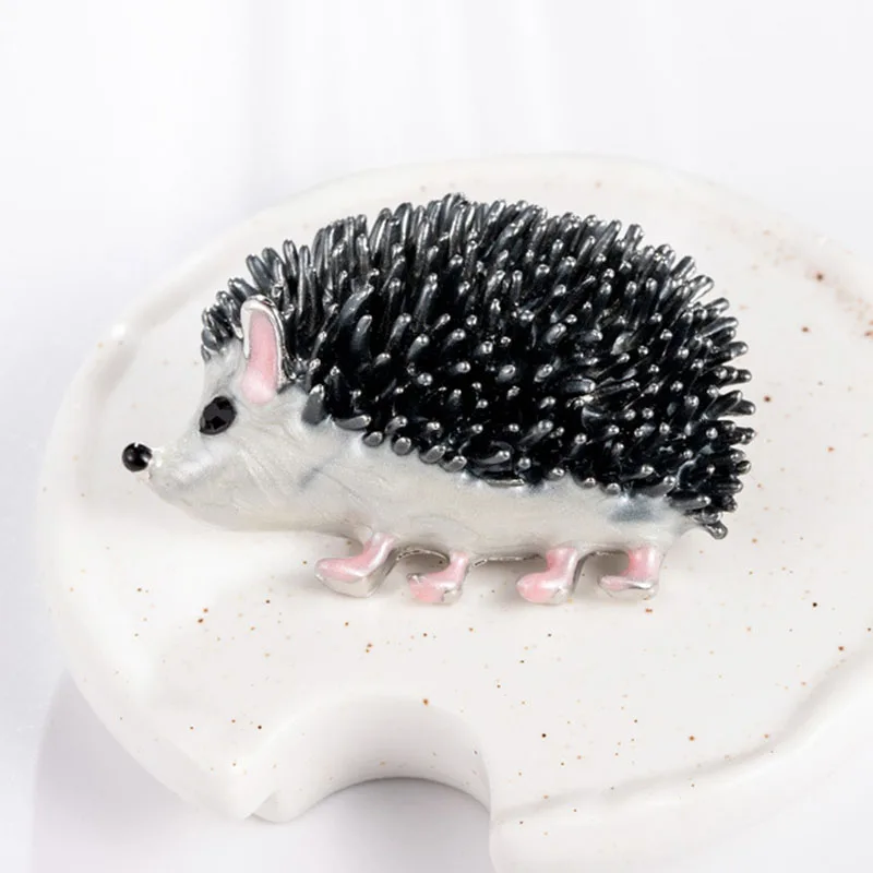 

Vintage Hedgehog Brooches Women Men Brooch Dress Jewelry