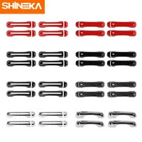 shineka exterior accessories abs car side door handle tailgate handle decoration cover stickers for jeep gladiator jt 2018 2021