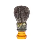 Yaqi 22 мм Sagrada семейство 100% чистый барсук волосы Смола Ручка мужские мокрые кисти для бритья