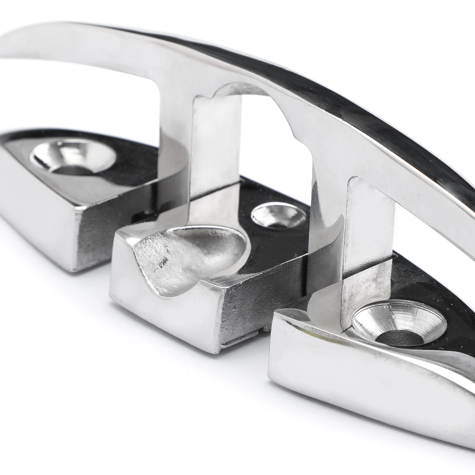 

Artudatech 6" 316 Marine Stainless Steel Flip Up Folding Dock Cleat For Boat Kayak Marine Accessories