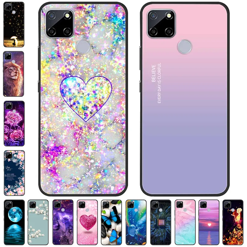 for realme c25s c25 case silicone soft tpu lovely phone cover for oppo realme c25 c25s cases realmec25 c 25s funda capa cute free global shipping