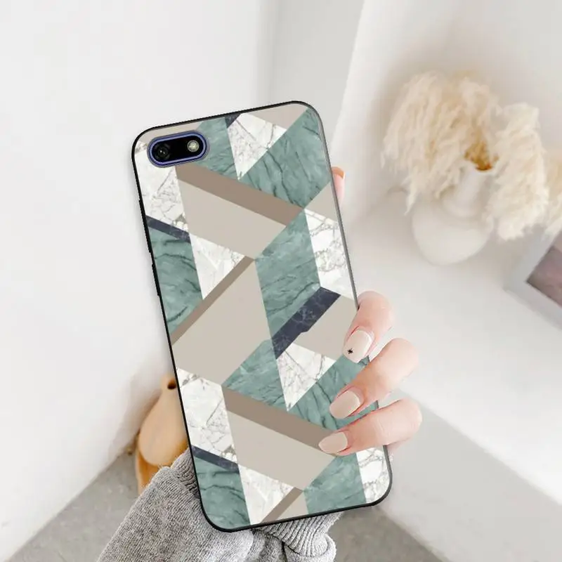

Marble Geometric Art Phone Case For Redmi K 7 8 9 X A Pro Note 4X 5A 6 7 8 Fundas Cover