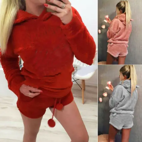 Хит продаж женская теплая ночная рубашка из кораллового бархата на осень и зиму