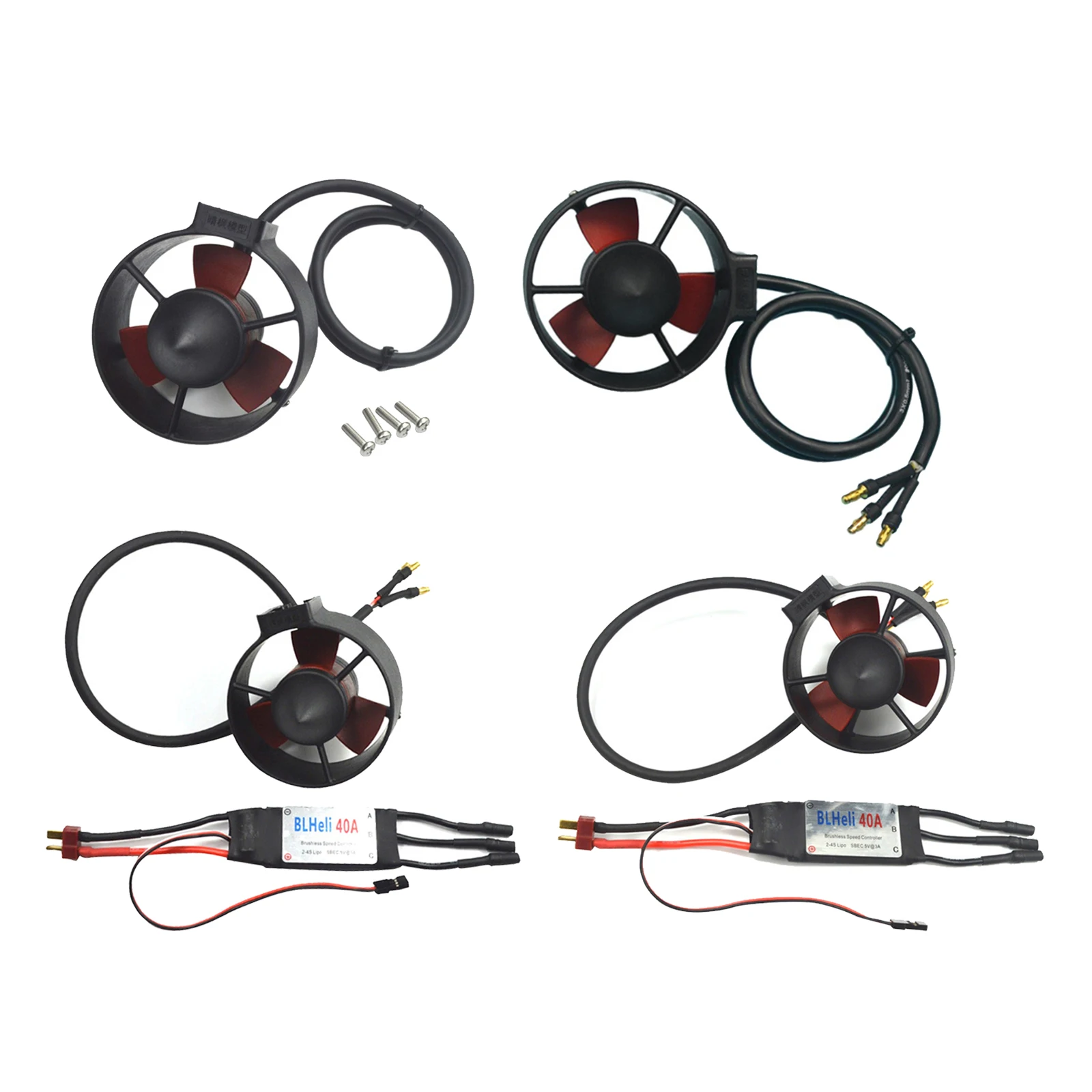 

12-16V 860KV Deep Water Thruster Underwater Brushless Thruster for RC Nest Ship Submarine