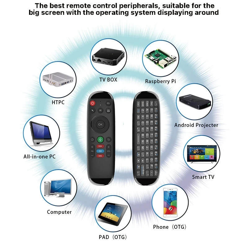 M6 Смарт Беспроводной Air Mouse 2 4 г гироскоп мини дистанционного Управление с USB