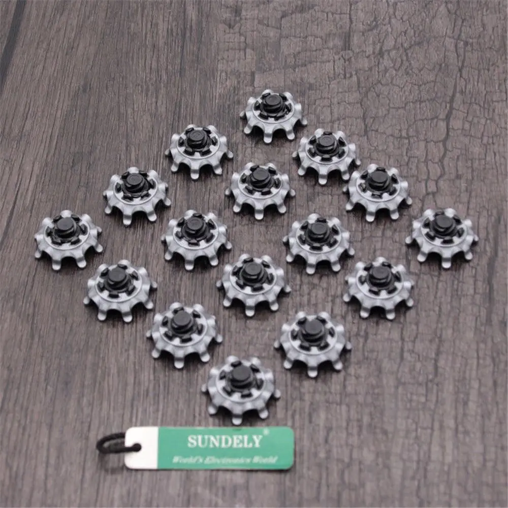 14 шт. замена кабель быстрой зарядки твист шпильки Tri Лок обувь для игры в гольф